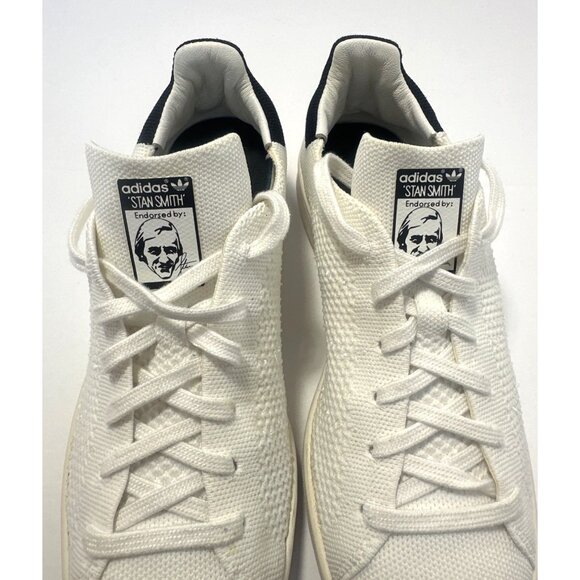 Adidas Stan Smith OG PrimeKnit Mens Size 6 White Sneakers Comfortable Low-Top - Picture 9 of 12